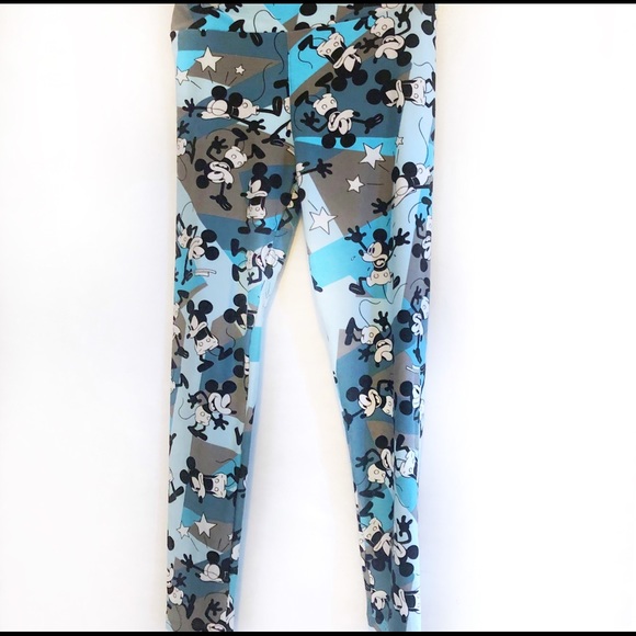 NWOT Disney Mickey LuLaRoe OS leggings - Picture 1 of 5
